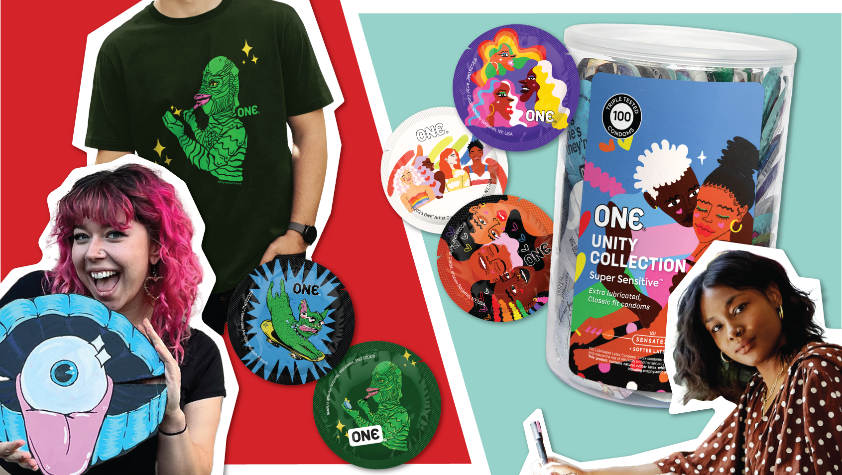 Tiny Canvas, Big Impact: How Art of ONE® Uses Wrapper Art to Spark Condom Conversations