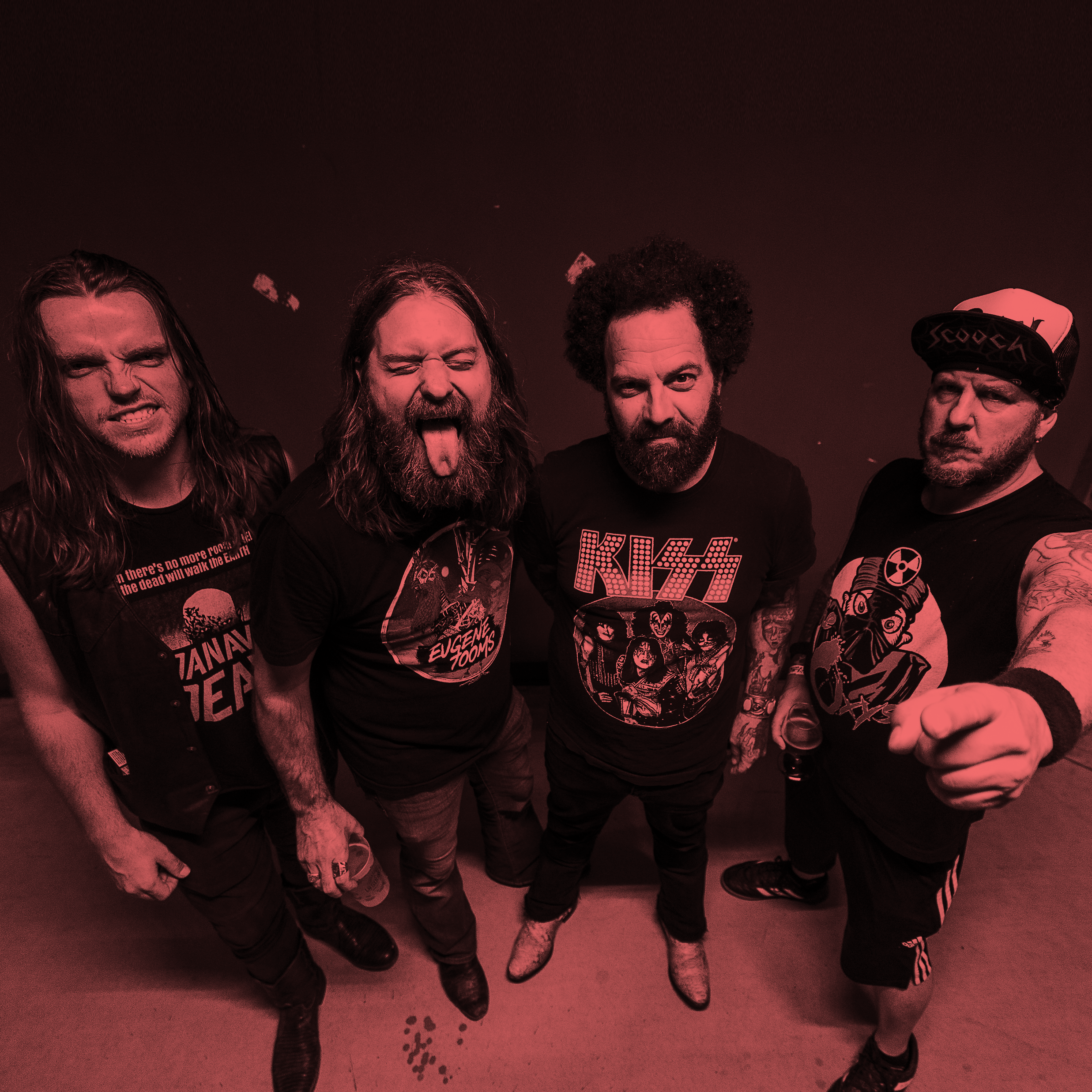 Duel Band Photo Red
